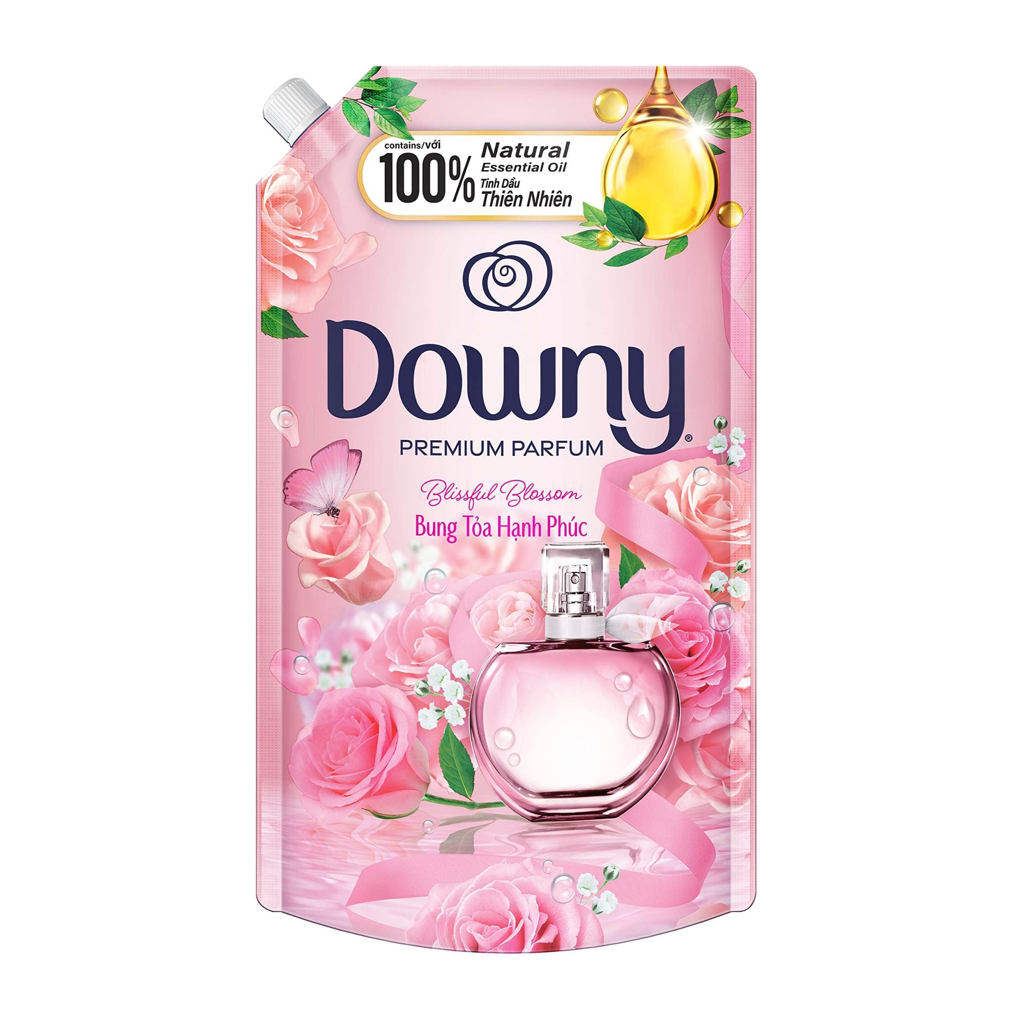 Downy Premium Parfum Blissful Blossom Softener - 1.35 L