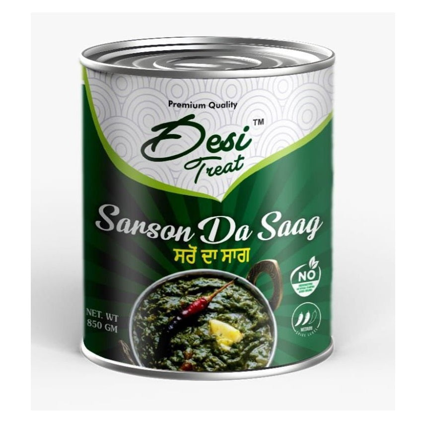 Desi Treat Sarson Da Saag (Veg Curry Masala) - 850 g