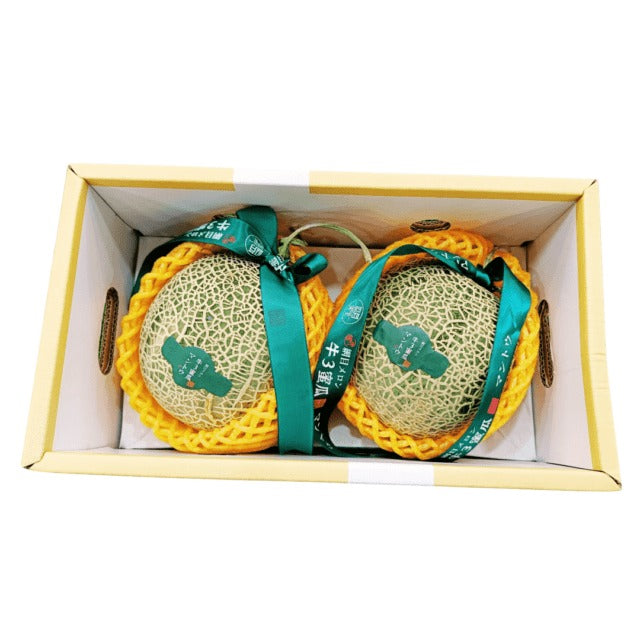 Fresh Niu 3 Japanese Musk Melon Gift pack - 2 Pc
