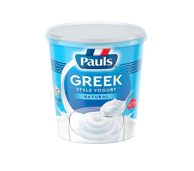 Pauls Greek Natural Set Yogurt - 470 g (Chilled)