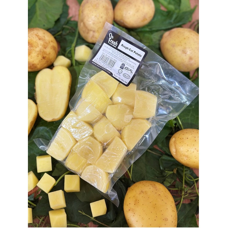 MR Fresh Rough Cut Potato - 250 g