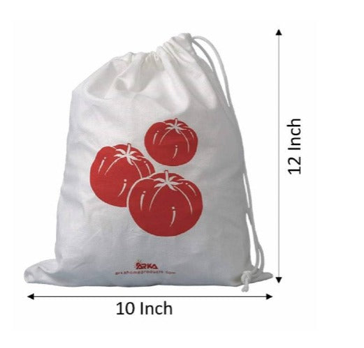 Vegetable Storage Fridge Bags - Set Of 10