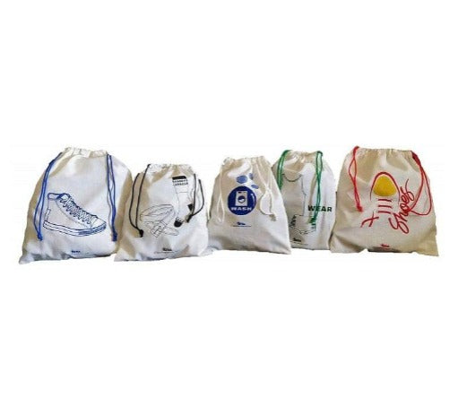 Travel Drawstring Smart Bags - Set of 5