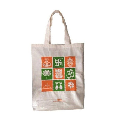 Festive Gift Cotton Bags - Set Of 3