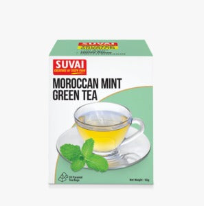 Suvai Green Tea With Morroccan Mint - 50 g