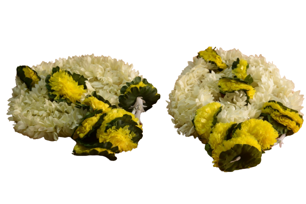 Artificial Jasmine Garland for Decoration Hanging  - 4 Feet