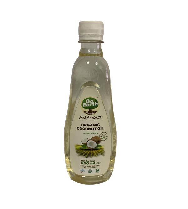 Go Earth Coconut Oil (Certified ORGANIC) - 500 ml