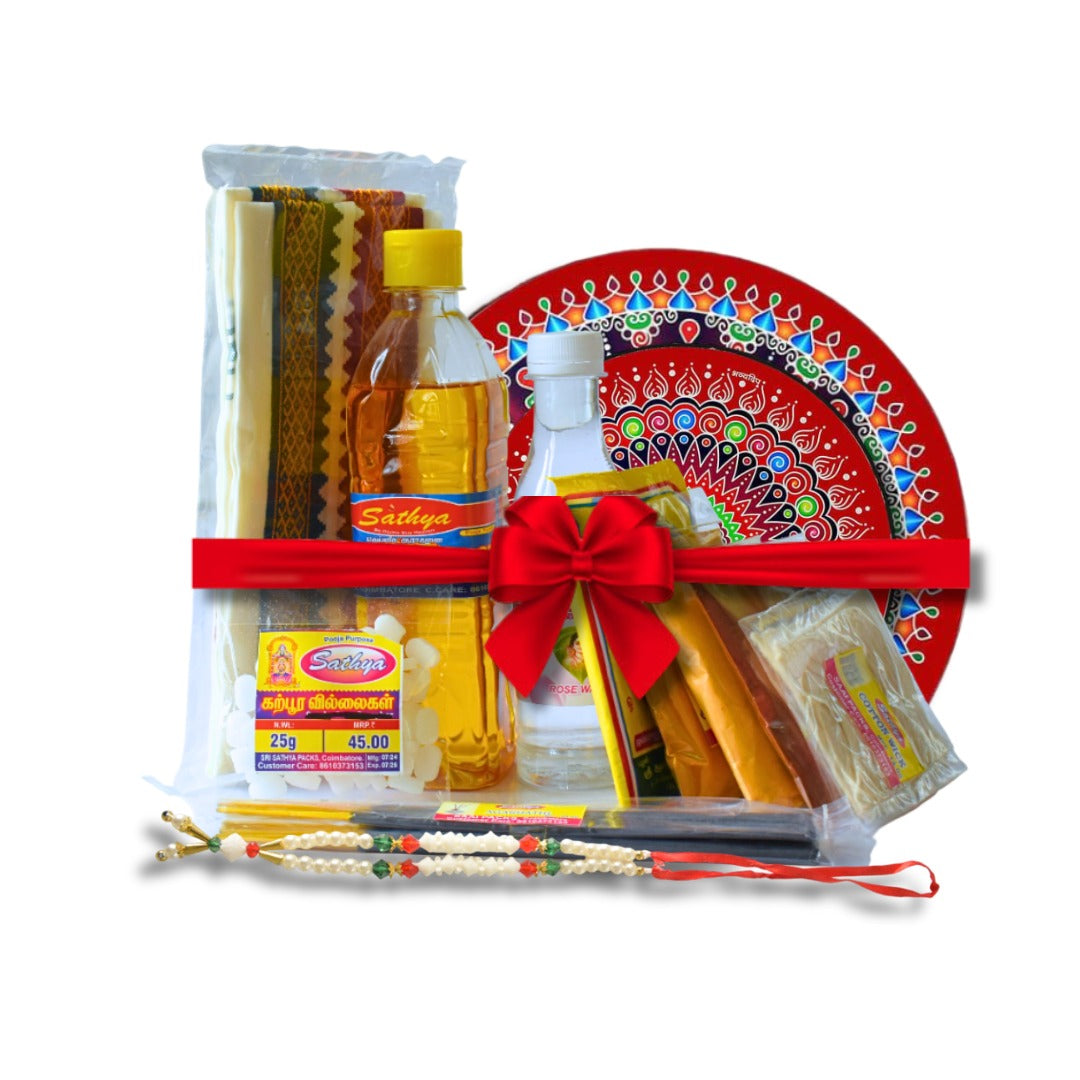 Pooja Combo Kit - Combo 2 (12 Pcs)