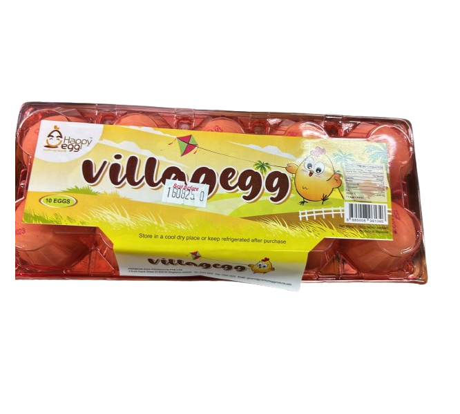 Happy Eggs Farm Fresh Village Eggs - 10 Pcs