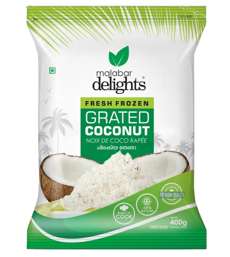 Malabar Delights Grated Coconut - 400 g