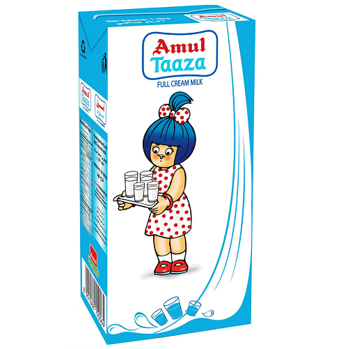 AMUL Taaza UHT Full Cream Milk - 1 L