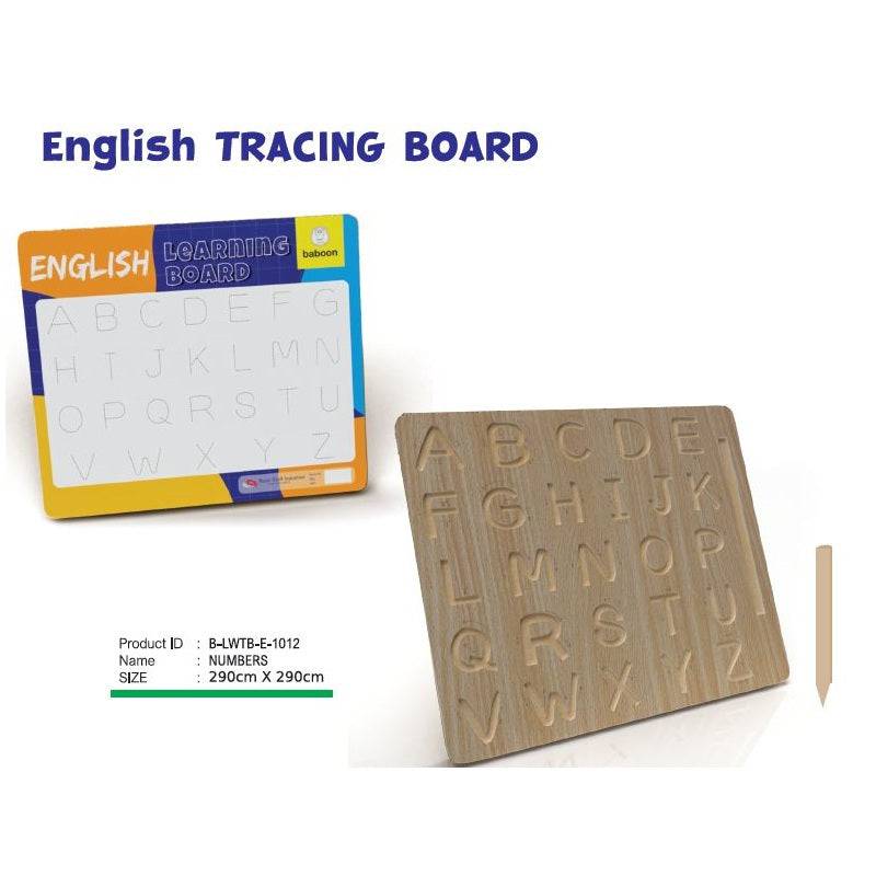 Baboon English Tracing Board - 1 Pc