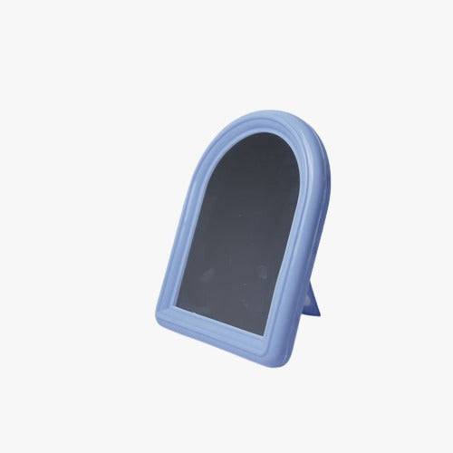 Portable Fancy Mirror with Stand - 1 Pc