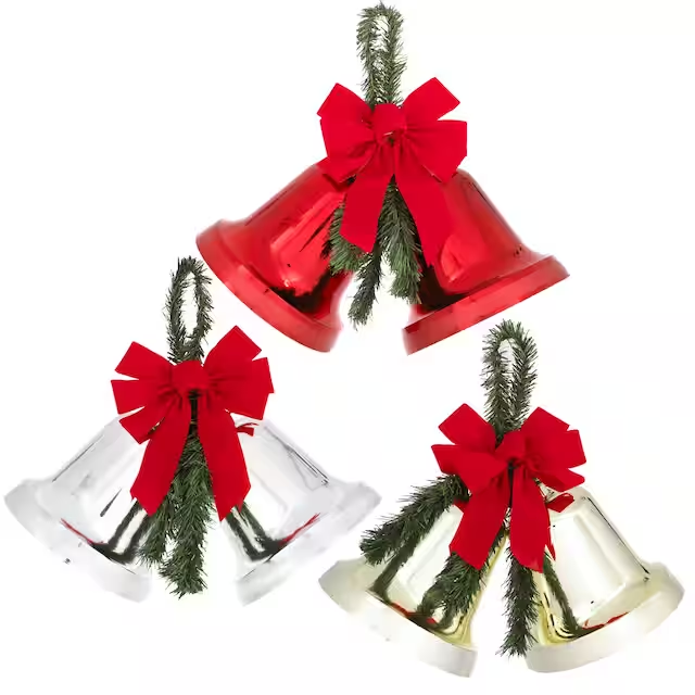 Christmas Decorative Mini Jingle Bells - 1 Packet (6pcs)