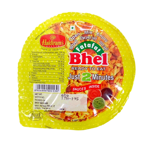 Haldiram's Fatafat Bhel (HR 7932) - 100 g