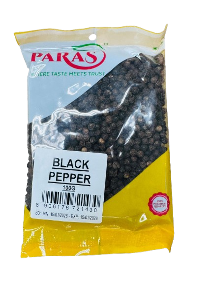 Paras Black Pepper Whole  - 100 g
