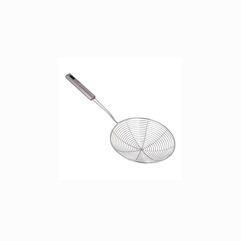 Multipurpose Stainless Steel Strainer with Long Handle - 1 Pc