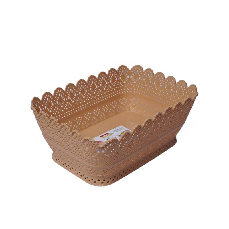 Plastic Basket Lilly - Set of 3