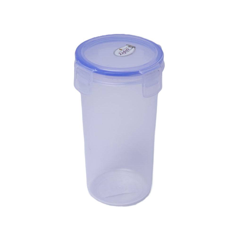 Transparent Juice Tumbler with Clip - 400 ml