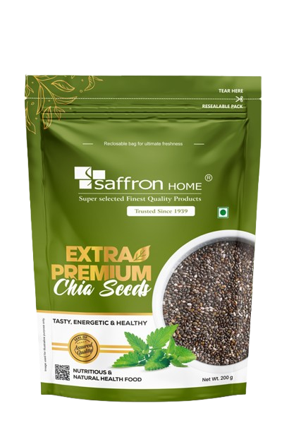 Saffron Home Chia Seeds - 200 g