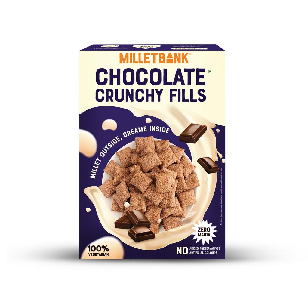Millet Bank Multi Millet Chocolate Crunchy Fills - 250 g