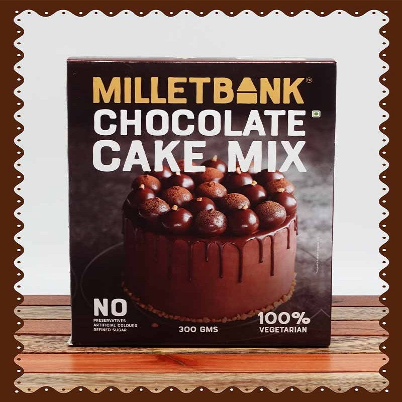 Millet Bank Millet Chocolate Cake Mix - 300 g