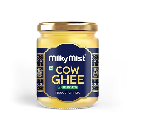 Milky Mist Grass Fed Cow Ghee In Bottle - 475 ml