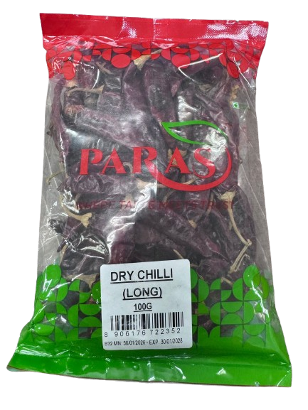 Paras Dry Red Chilli Long - 100 g