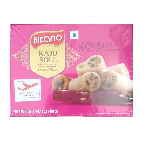 Bikano Fresh Kaju Roll (Fresh  Sweet)  - 400 g