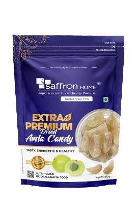Saffron Dried Amla Candy - 200 g