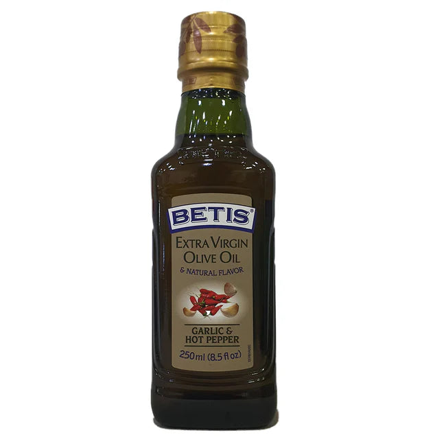 Betis Extra Virgin Olive Oil Garlic & Red Pepper Flavour - 250 ml