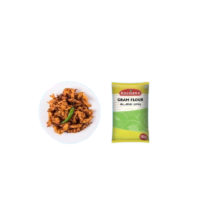 Krishna Readymade Besan Flour (Gram Dhal) - 500 g