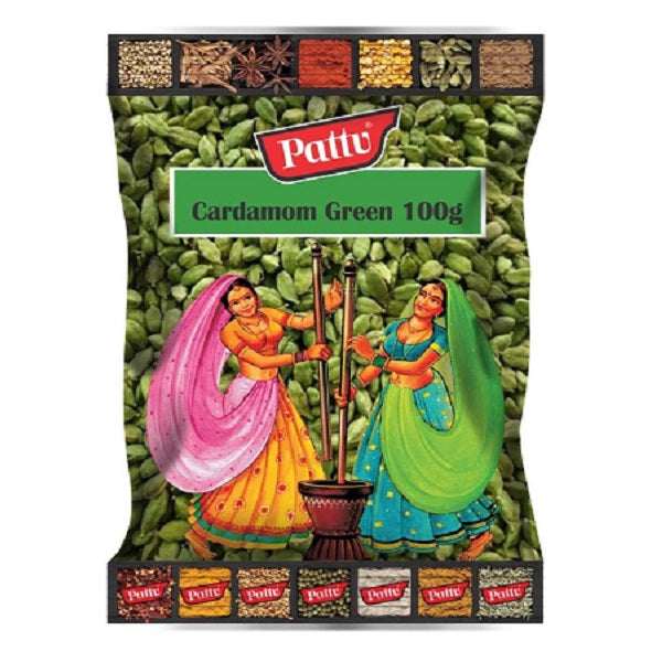 Pattu Green Caradamon - 100 g