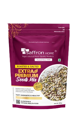 Saffron Roasted & Salted Mixed Seeds - 200 g
