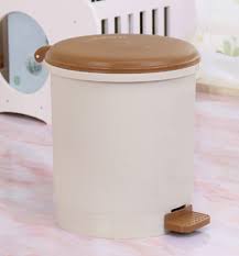 Leopard Round Mini Dustbin LN 2780R - 1 Pc
