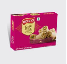 Bikano Fresh Kaju Roll (Fresh  Sweet)  - 400 g