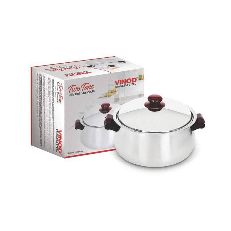 Vinod Two Tone Belly Hot Casserole - 700 ml