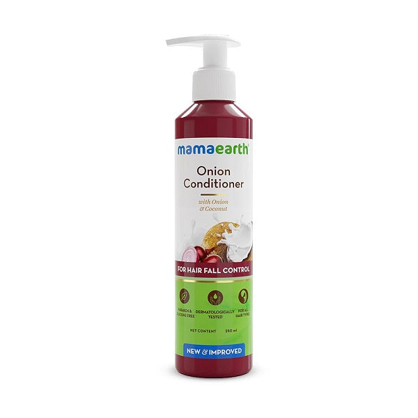 Mamaearth Onion Conditioner for Hair Growth & Hair Fall Control with Coconut Oil -  250 ml