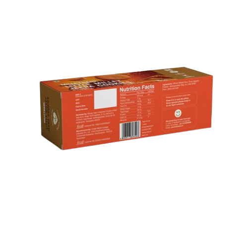 Millet Bank Little Millet Jeera Cookies Fragrant Cumin Infusion No Preservatives No Artificial Colors No Refined Sugar - 100 g