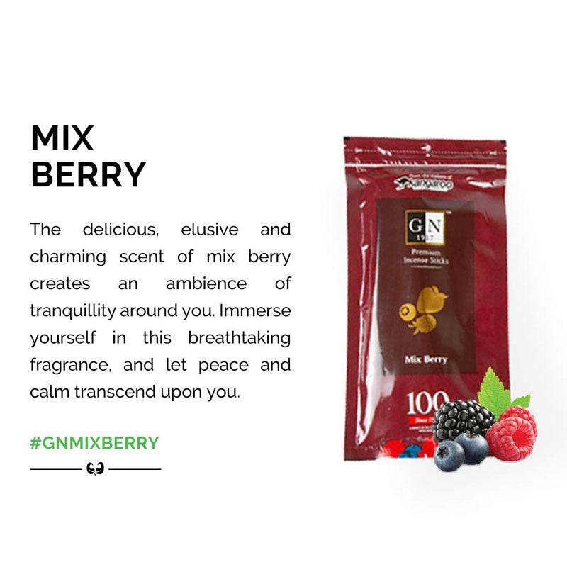 GN 1917 Mixberry Premium Incence Sticks - 1 box