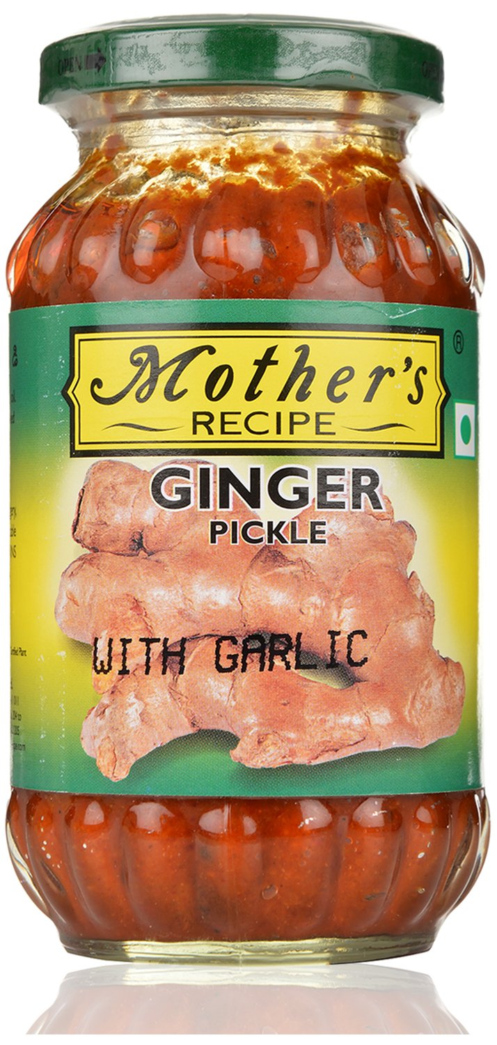 MOTHER'S RECIPE Andhra Ginger With Garlic Pickle - 300 g