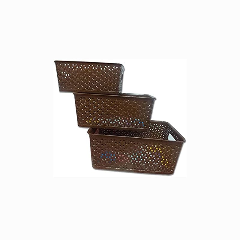 Multipurpose Smart Shelf Basket - Set of 3
