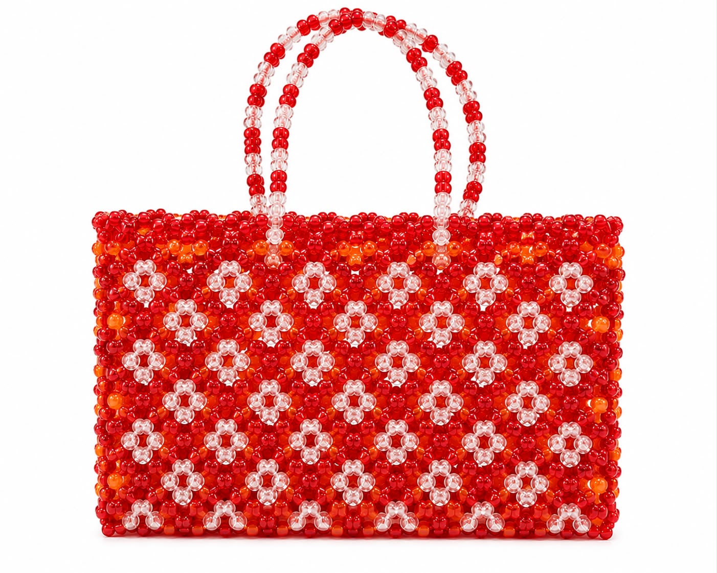 Orange Traditional Woven Kai Koodai - 1 Pc