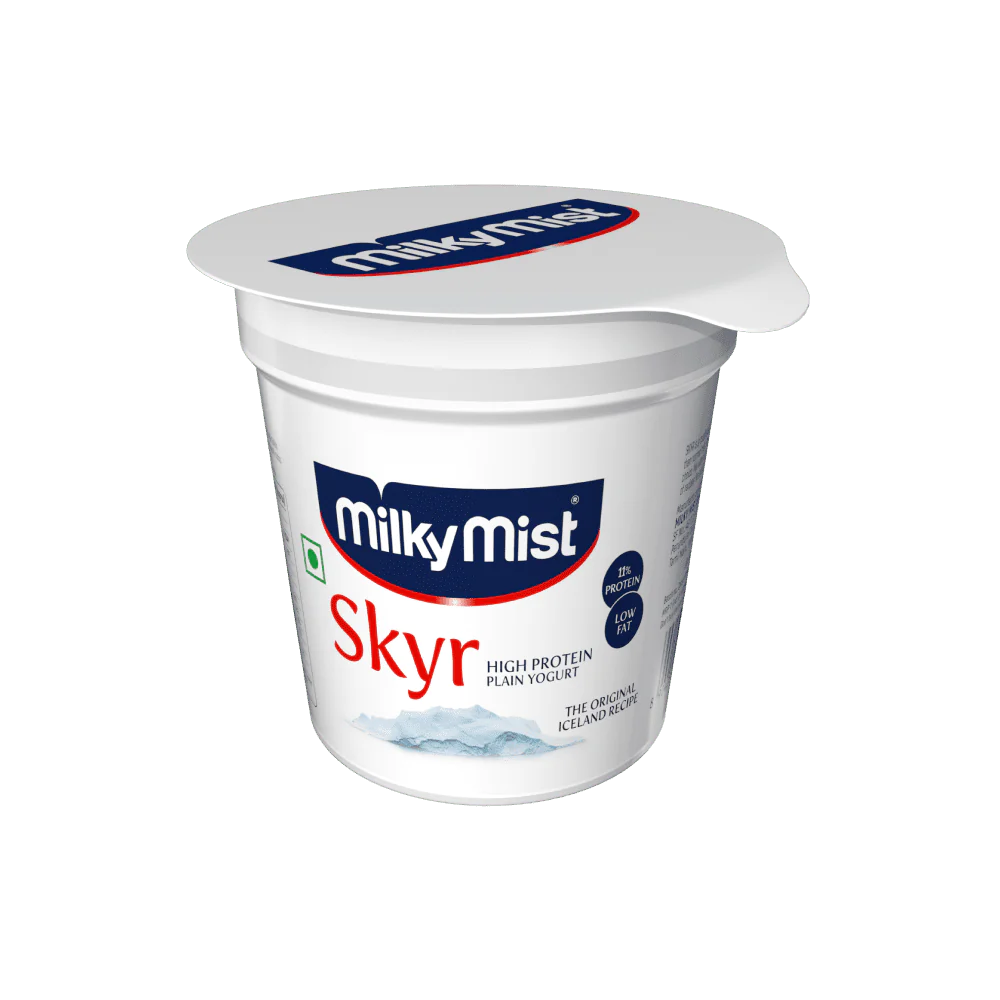 Milky Mist Skyr High Protein Plain Yogurt -100 g