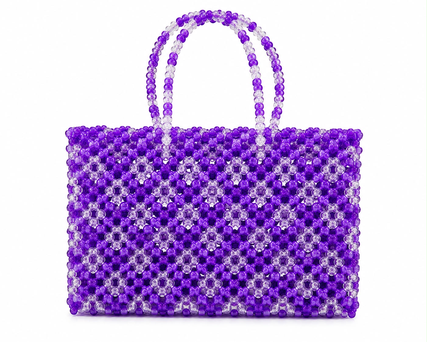 Purple Traditional Woven Kai Koodai - 1 Pc