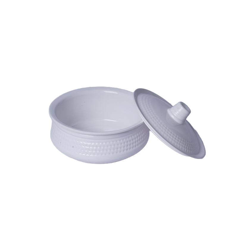 Melamine Multi Purpose Serving Handi White - 1 Pc