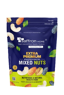 Saffron Home Roasted & Salted Mixed Nuts - 200 g