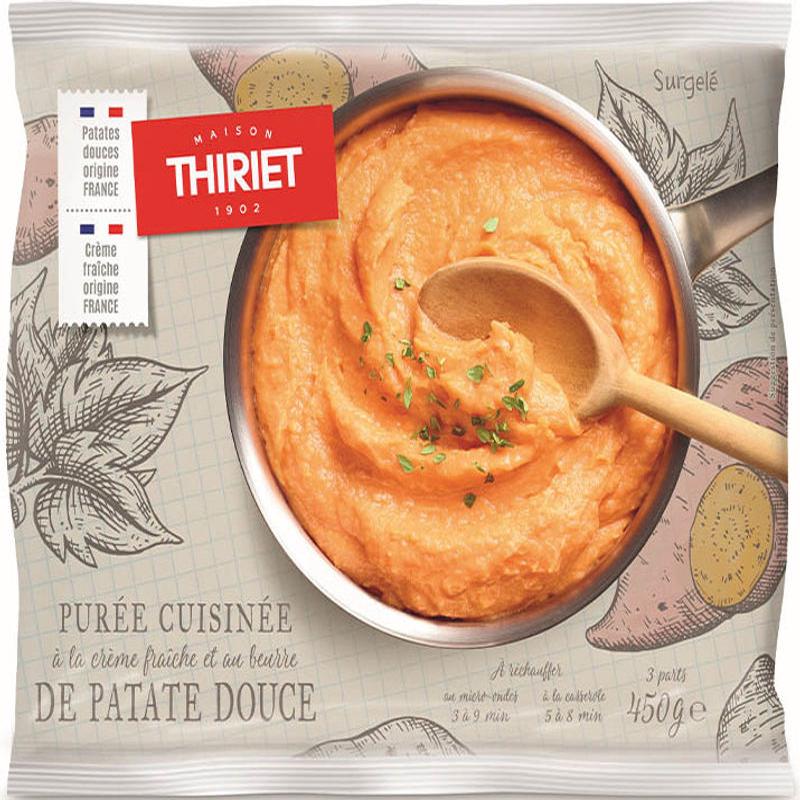 Thiriet Seasoned Sweet Potato Puree - 450 g (3 Portions)