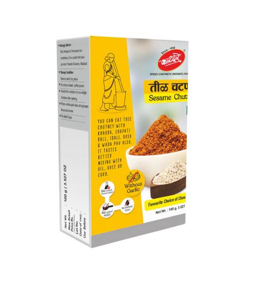 Katdare Sesame Chutney - 100 g (Buy 1 Get 1 Free)