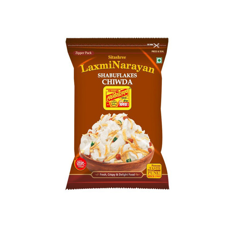 Sitashree Laxmi Narayan Sabuflakes Chivda - 250 g